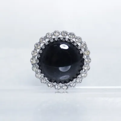 Broche (Zwart) Onbekend materiaal