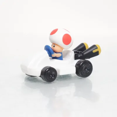 Leksaksbil (Vit, Flerfärgad) från Nintendo