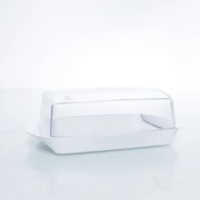 Smørboks (Hvid, Transparent) fra San