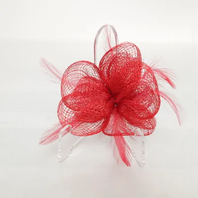 Broche (Rood) Onbekend materiaal
