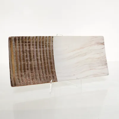 Serveringsfad (Beige, Grå, Guld)