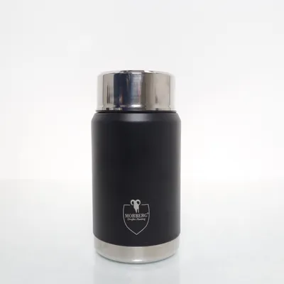 Thermosfles (Zwart, Zilver) van Jokkmokks Tenn