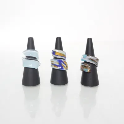 Ring (Flerfärgad) Okänd metall