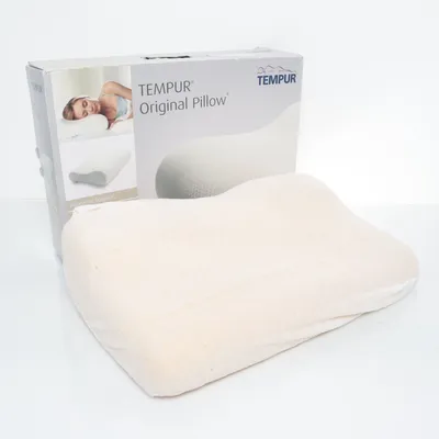 Støttepude (Hvid, Orange) fra Tempur