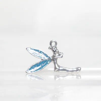 Hanger (Zilver, Blauw) Onbekend materiaal