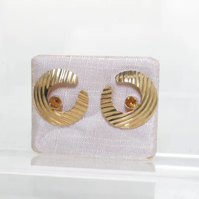 Örhängen (Guldfärgad) Okänd metall