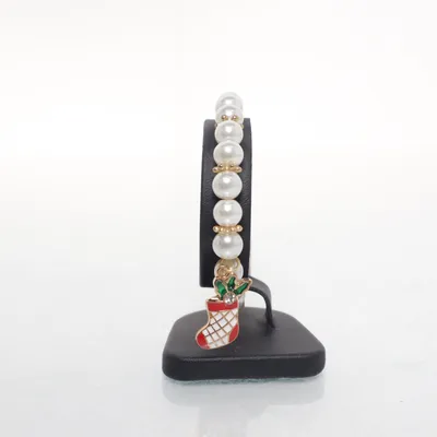 Armband (Wit, Goud) Onbekend materiaal