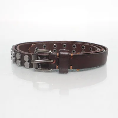Riem (Bruin, Zilver) van Khujo Leer