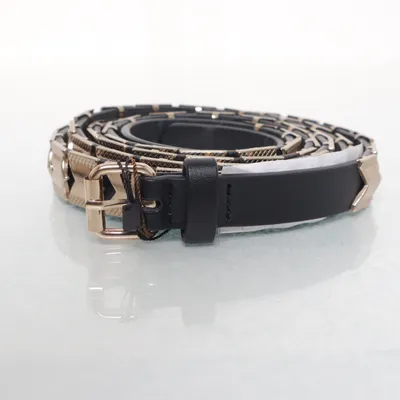 Riem (Zwart, Goud) van Pieces