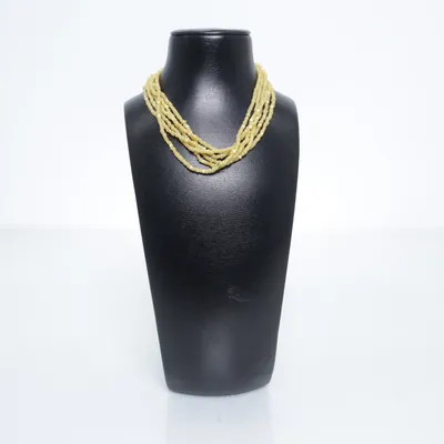 Halsband (Gul) från Stoff & Stil Okänd metall