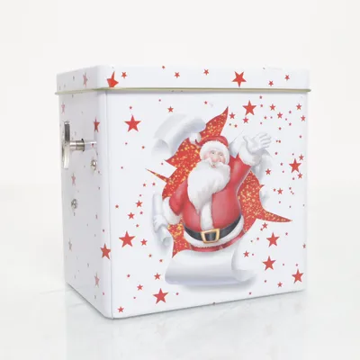 Speldosa (Music Box Christmas Cookie Box) från Vintage