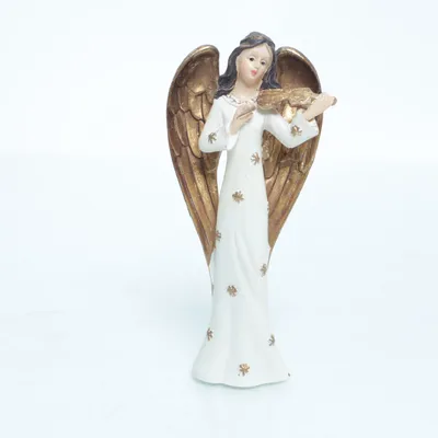 Beeldje (Wit, Goud)