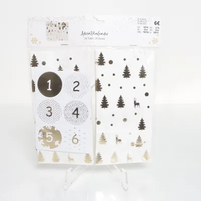 Kerstdecoratie (Wit, Goud) van Tedi