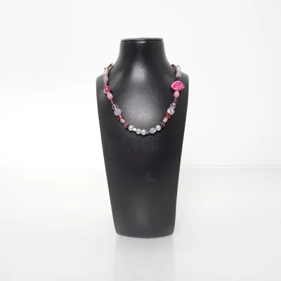 Halsband (Rosa, Flerfärgad) Okänd metall
