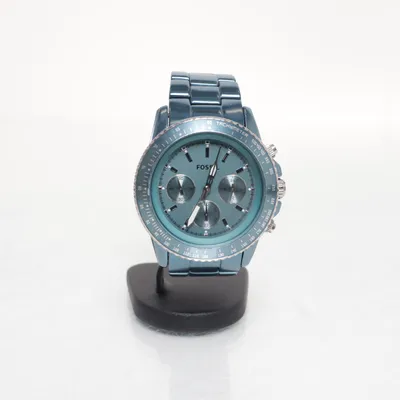 Polshorloge (Blauw) van Fossil