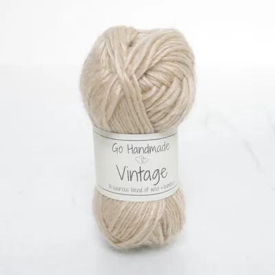 Garn (Beige) från Vintage