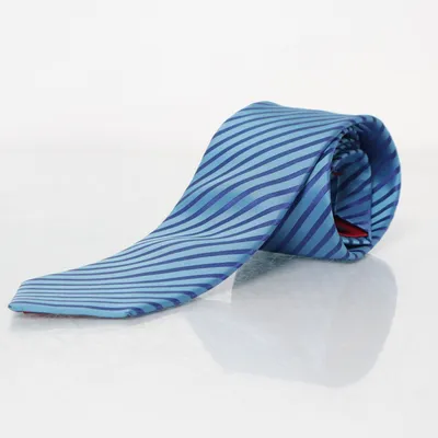 Stropdas (Blauw) van Olymp Zijde