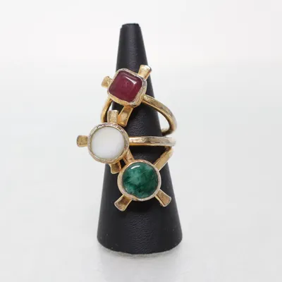 Ring (Guld, Flerfarvet) Ukendt metal