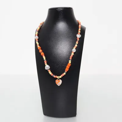 Ketting (Oranje, Meerkleurig) Onbekend materiaal