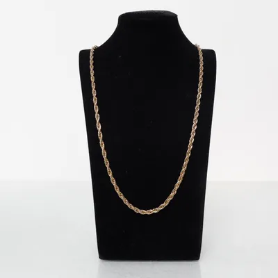 Ketting (Goud) Onbekend materiaal