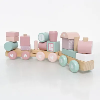 Speelgoed trein (Meerkleurig) van Little Dutch