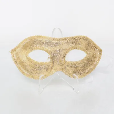 Masquerade-masker (Geel)