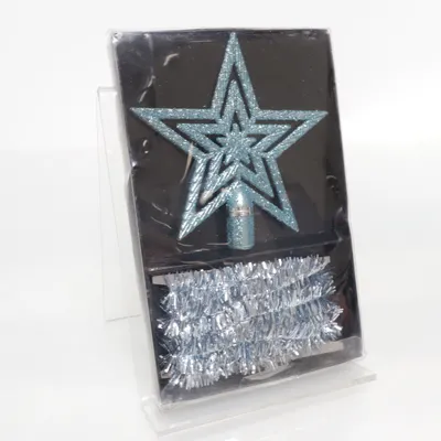 Kerstversiering (Blauw) van Rusta