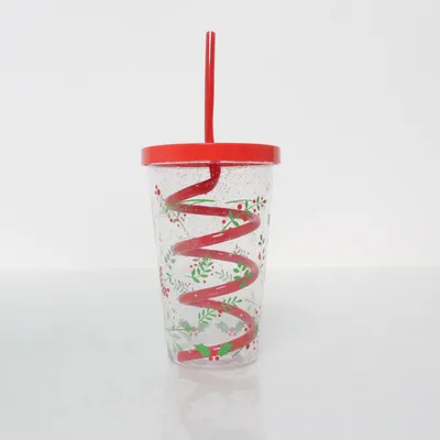 Dricksglas (Vit, Röd)