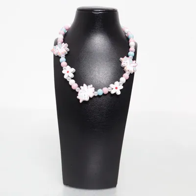Ketting (Meerkleurig) Onbekend materiaal
