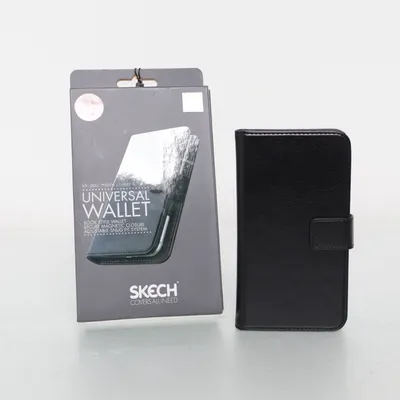 Phone cover (Black) from Skech Faux leather
