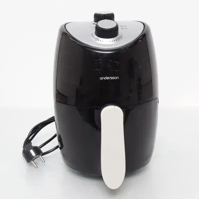 Air fryer (Zwart, Zilver) van Andersson