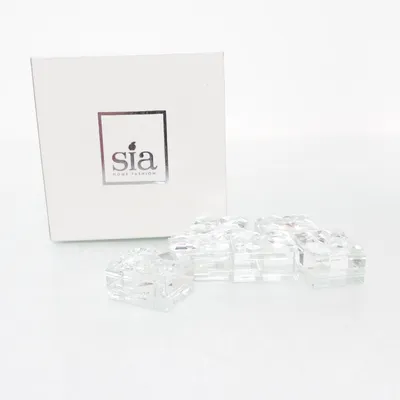 Bordkortholder (Hvid) fra Sia Home Fashion