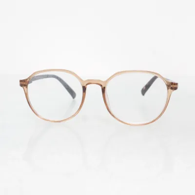 Glasses (Brown) from Haga Eyewear
