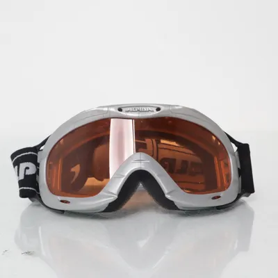 Ski goggles (Orange, Gray) from Alpina