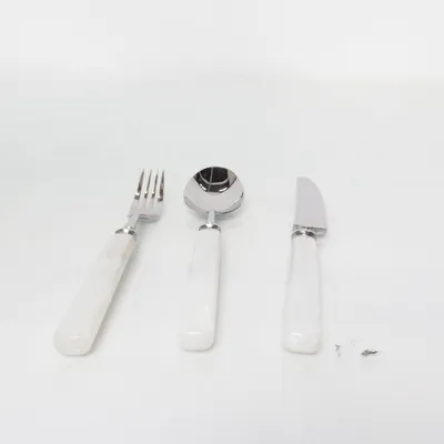 Bestek (Wit, Zilver) van Gab Gense