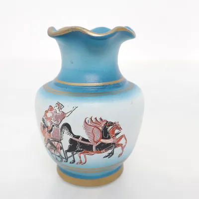 Vas (Blå, Flerfärgad)