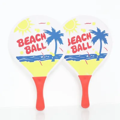 Beachball racket (Wit, Meerkleurig) van Beachball