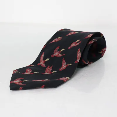 Tie (Black, Red) from Mey & Edlich
