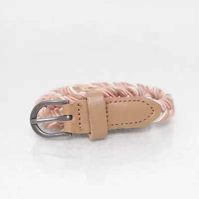 Belt (Brown, Pink, White)