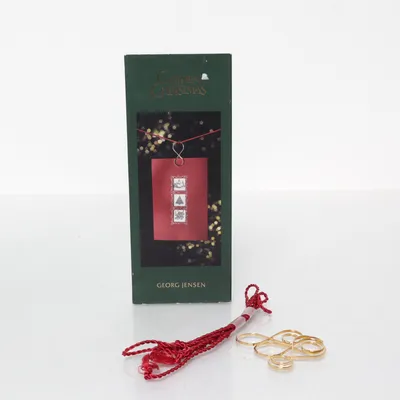 Christmas ornament (Yellow, Red) from Georg Jensen