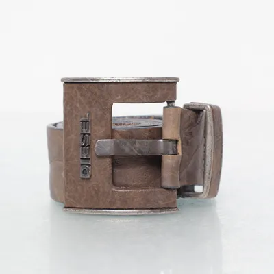 Belt (Brown, Gray) from Diesel Leather