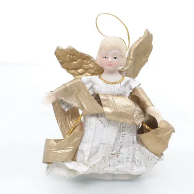 Kerstversiering (Wit, Goud)