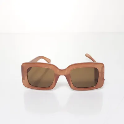 Zonnebril (Bruin) van Gina Tricot