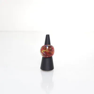Ring (Röd, Flerfärgad) Okänd metall