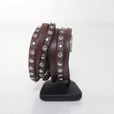 Armband (Brun) Skinn