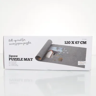 Jigsaw puzzelmat (Grijs) van Oeko-tex