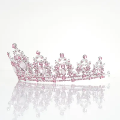Tiara (Pink, Silver)