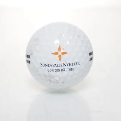 Golfbal (Wit) van Sundsvall Nyheter