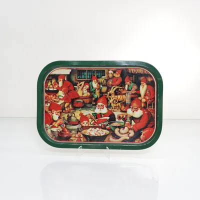 Tray (Green, Multicolored)