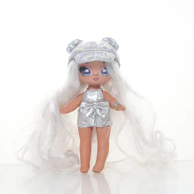 Docka (Silverfärgad, Beige)